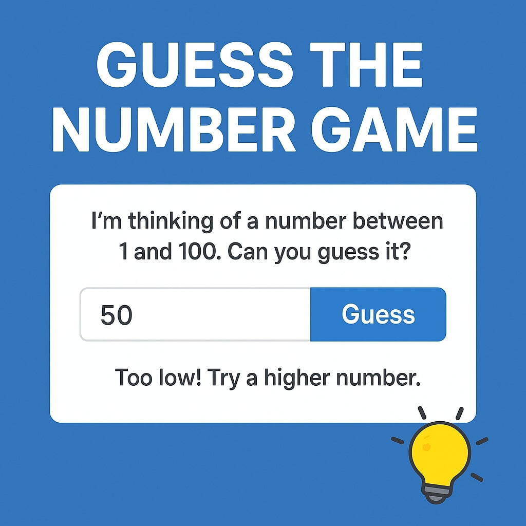 guess the number game guess the number game